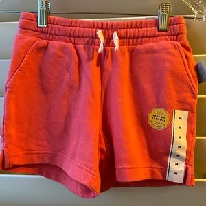 Cat & Jack - Orange - Shorts - M - Girls - NWT - Pockets - Drawstring